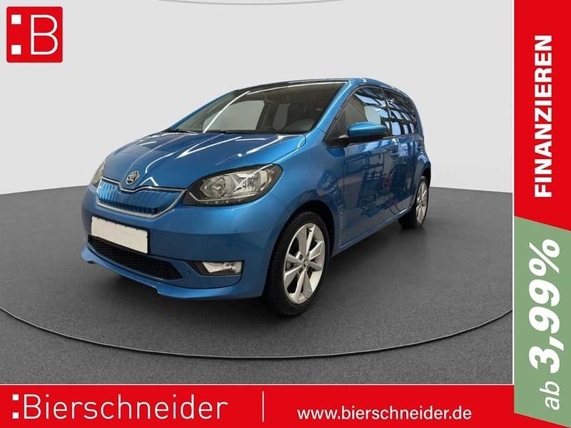 Crystal blau Gebraucht 2021 Skoda Citigo Best of Kleinwagen | 13.950 € - Bild 1/4