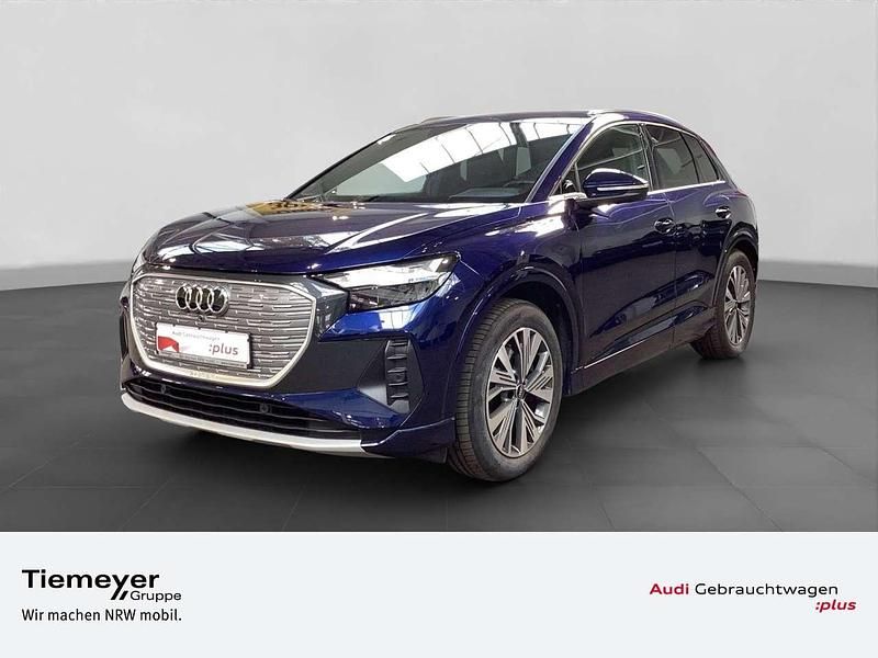 Navarrablau metallic Gebraucht 2022 Audi Q4 e-tron Advanced SUV | 31.680 € (Fairer Preis) - Bild 1/4