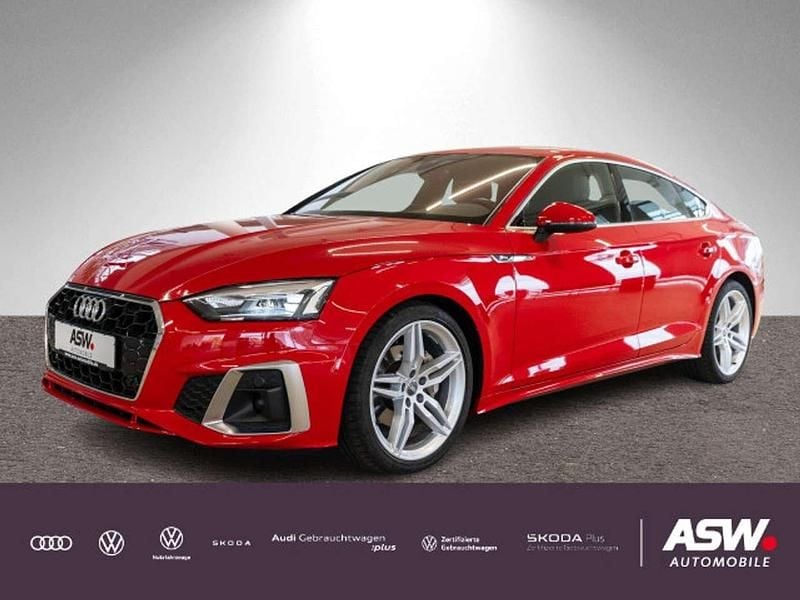 Gebraucht Audi A5 S-Line 204 PS (150 kW) 2021 Tangorot metallic Limousine