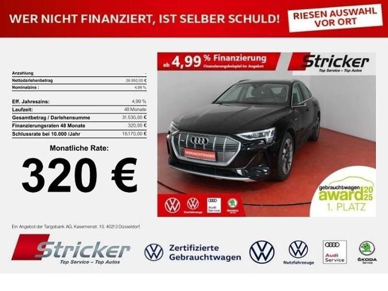 Gebraucht Audi e-tron S-Line 230 kW (313 PS) 2022 Brillantschwarz SUV