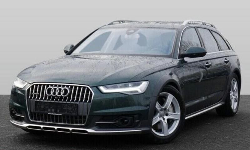 Grün Gebraucht 2018 Audi A6 Allroad Business Kombi | 33.990 € (Teuer) - Bild 1/4