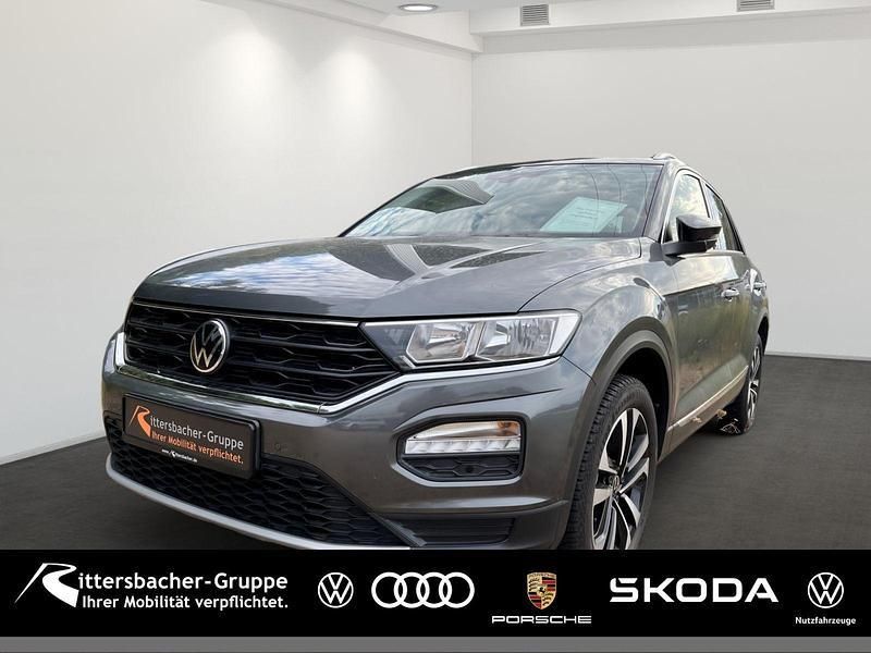Grau Gebraucht 2021 VW T-Roc United SUV | 18.870 € (Superpreis) - Bild 1/4