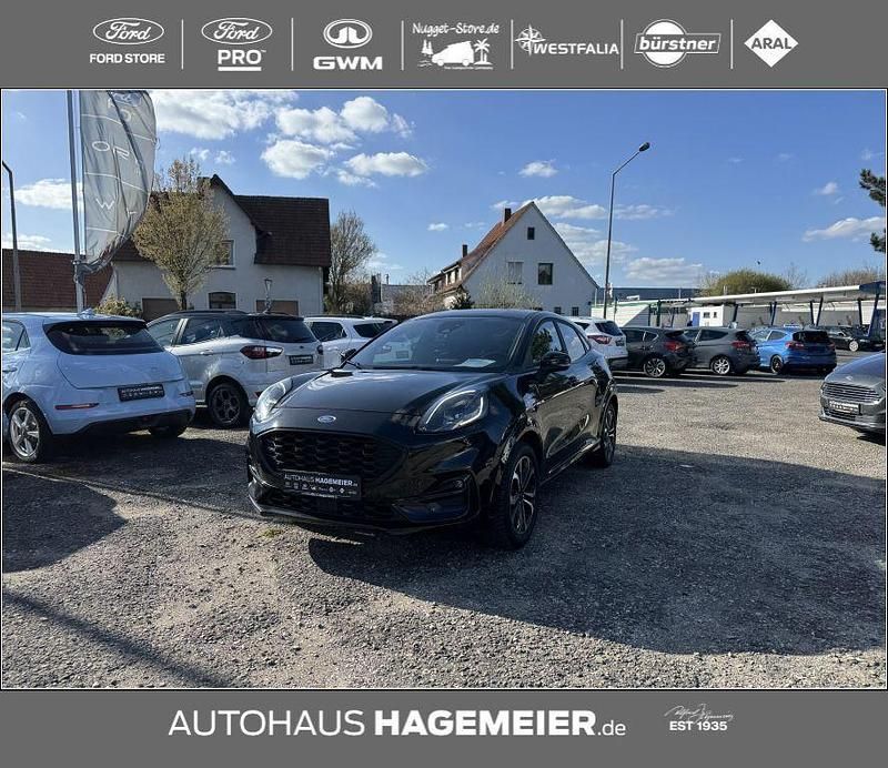 Gebraucht Ford Puma ST-Line 125 PS (91 kW) 2021 Agate black metallic SUV