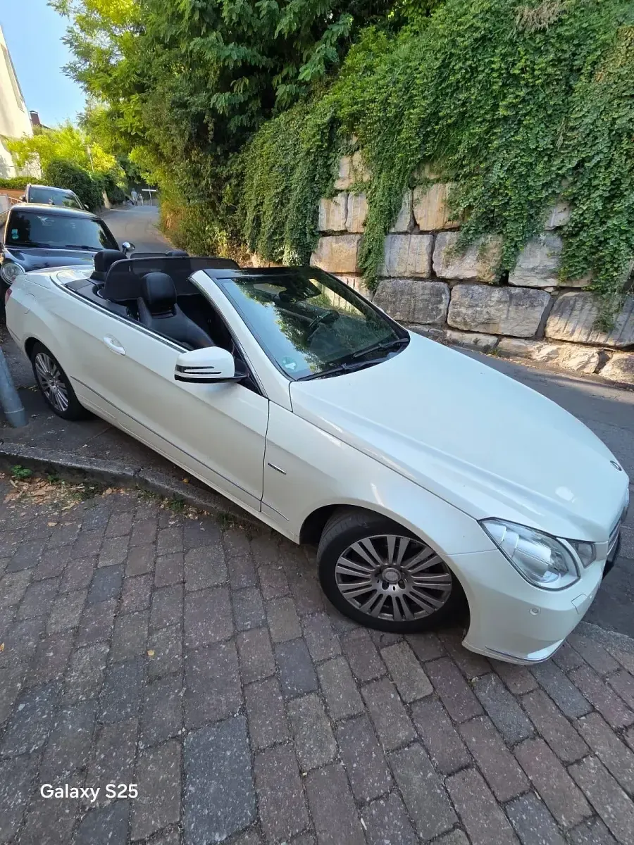Gebraucht Mercedes E350 231 PS (169 kW) 2010 Weiß Cabrio