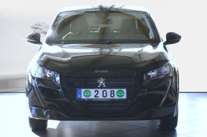 Schwarz Gebraucht 2023 Peugeot e-208 Allure Kleinwagen | 23.890 € (Etwas zu teuer) - Bild 1/4