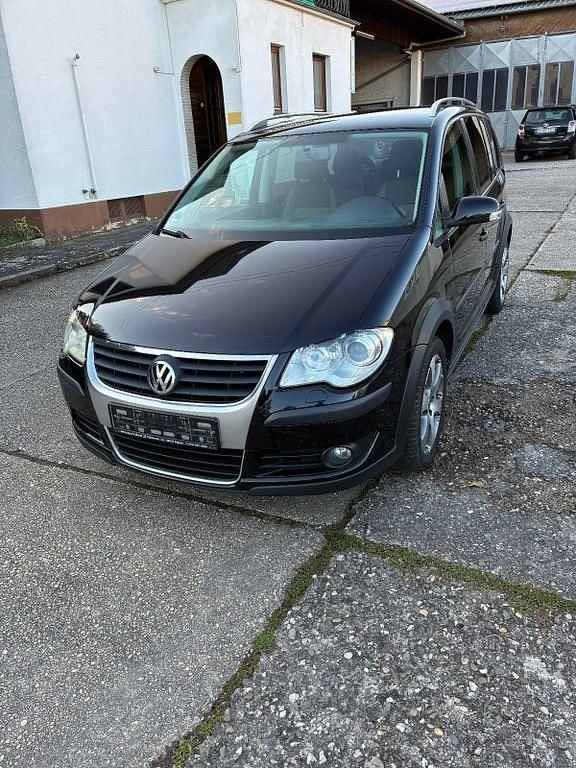 Gebraucht VW Touran Cross 140 PS (102 kW) 2007 Schwarz Van / Kleinbus