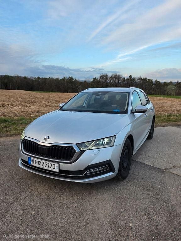 Gebraucht Skoda Octavia First Edition 116 PS (85 kW) 2020 Silber Kombi