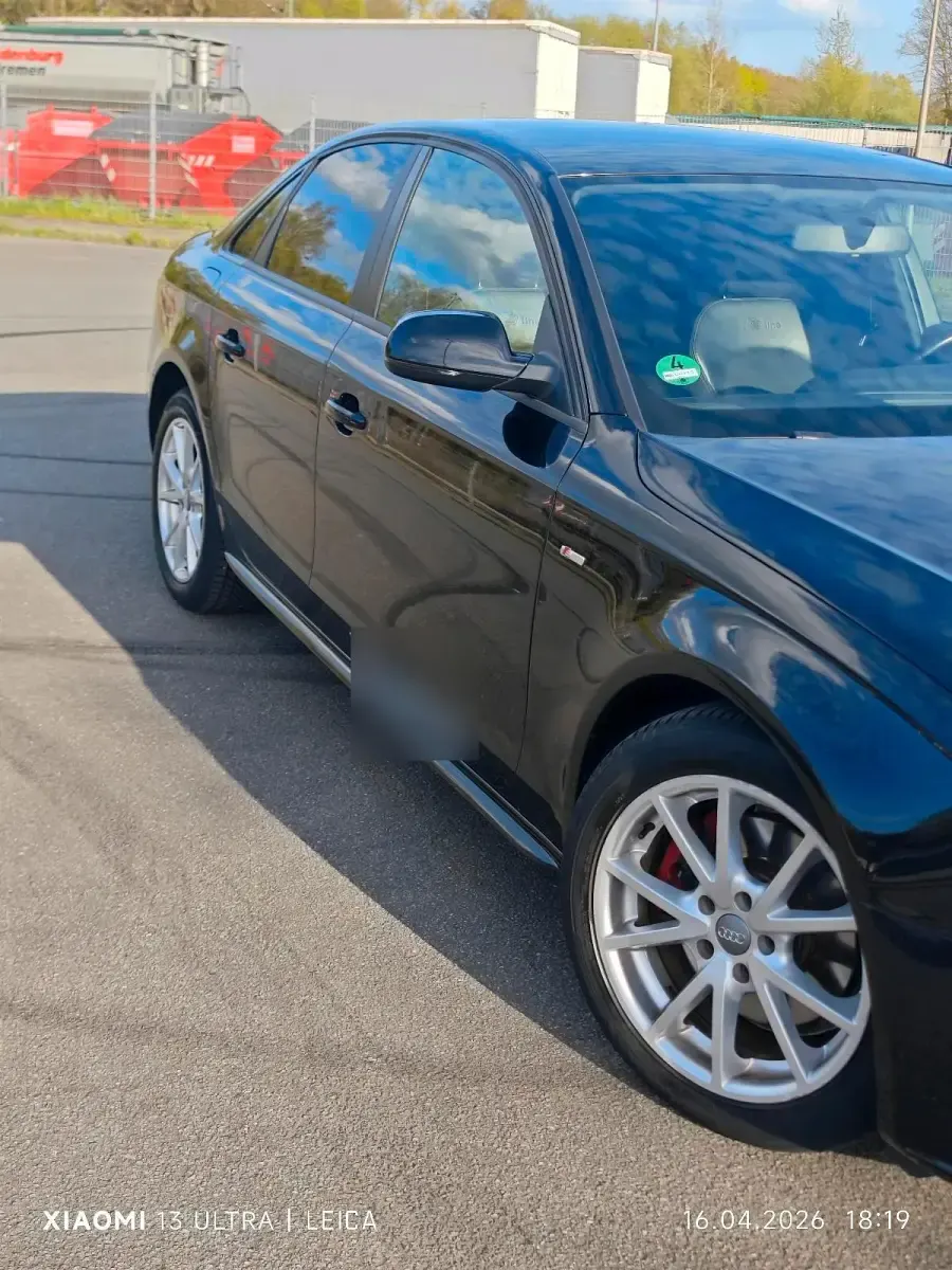Gebraucht Audi A4 S-Line 2010 Schwarz Limousine