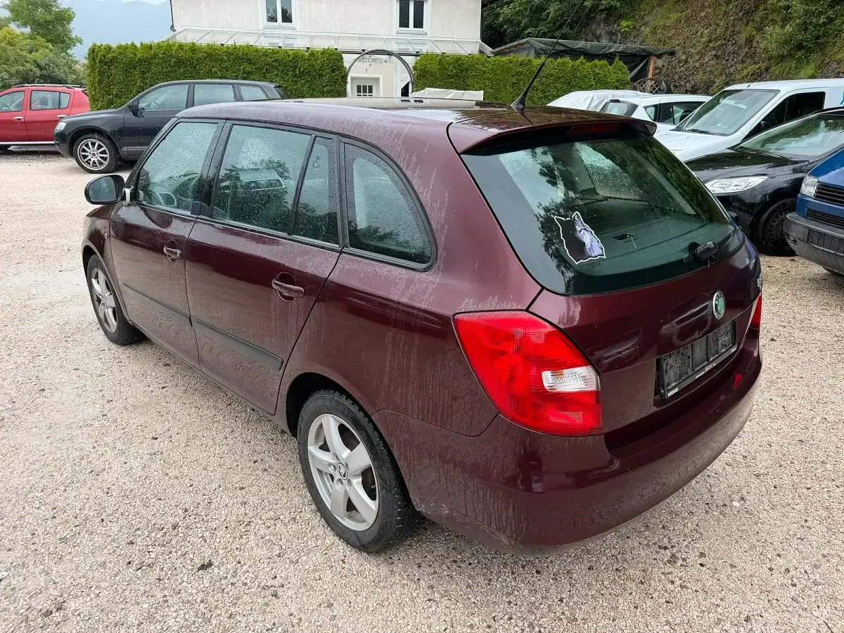 Gebraucht Skoda Fabia 86 PS (63 kW) 2010 Rot Kombi