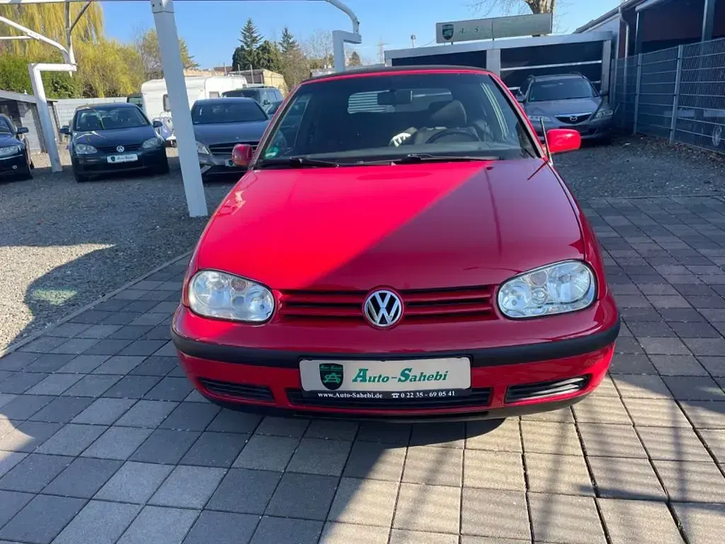 Gebraucht VW Golf Cabriolet 90 PS (66 kW) 1999 Rot Cabrio