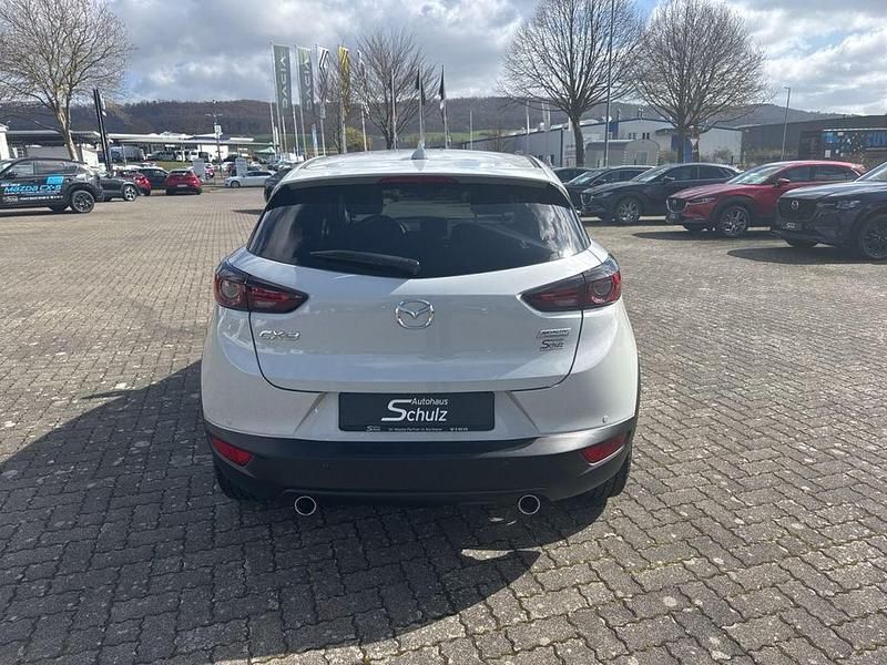 Gebraucht Mazda CX-3 121 PS (88 kW) 2019 Mondsteinweiß metallic SUV