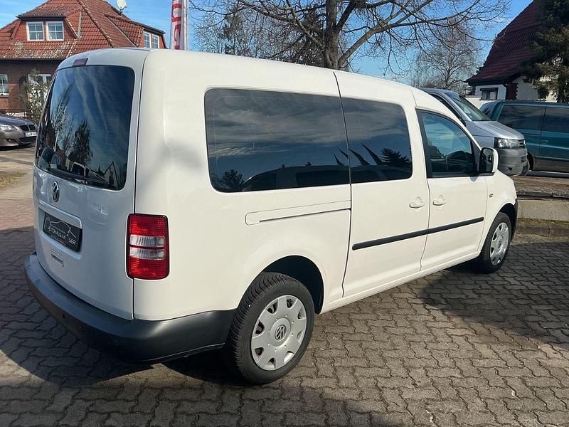 Gebraucht VW Caddy Maxi 102 PS (75 kW) 2014 Weiß Van / Kleinbus