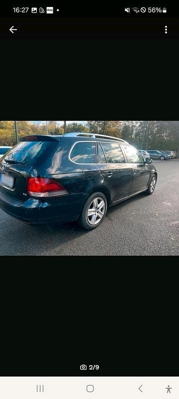 Gebraucht VW Golf 122 PS (89 kW) 2010 Schwarz Kombi