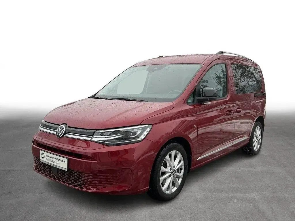 Gebraucht VW Caddy Style 122 PS (89 kW) 2021 Rot Van / Kleinbus
