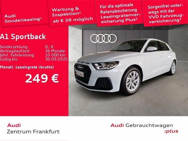 Weiß Gebraucht 2024 Audi A1 Sportback Advanced Kleinwagen | 21.780 € (Guter Preis) - Bild 1/2