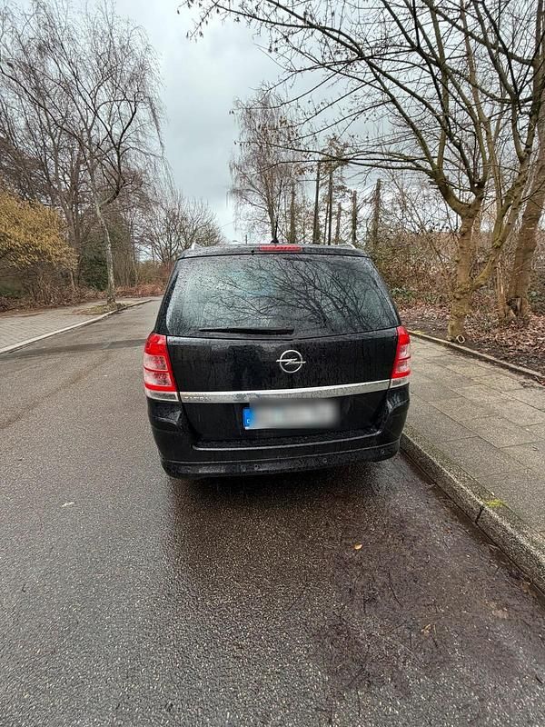 Gebraucht Opel Zafira 140 PS (102 kW) 2009 Schwarz Van / Kleinbus