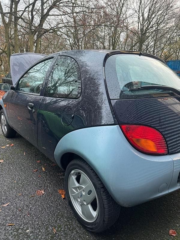 Blau Gebraucht 2007 Ford Ka Kleinwagen | 740 € (Superpreis) - Bild 1/4