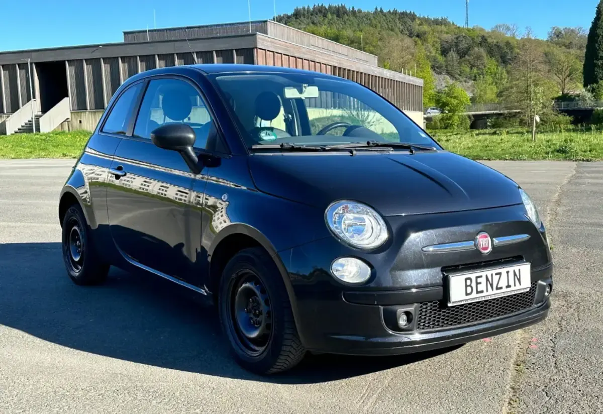 Usata Fiat 500 69 CV (50 kW) 2009 Nero Cabrio