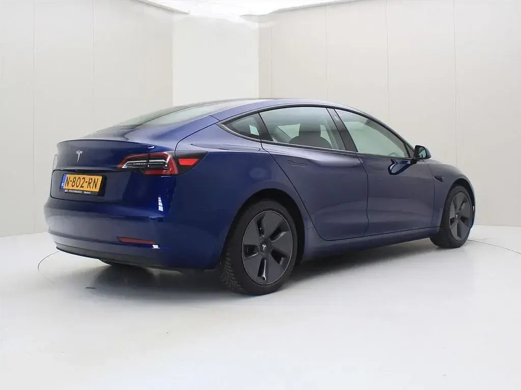 Occasion Tesla Model 3 Standard Range 225 kW (306 PK) 2021 Blauw Sedan