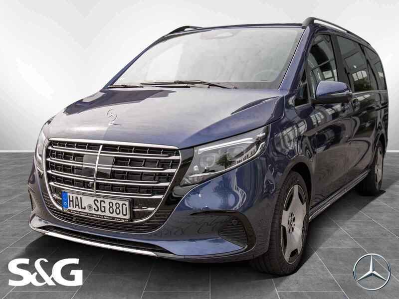 Sodalithblau met. Gebraucht 2025 Mercedes V300 Exclusive Van / Kleinbus | 94.962 € (Teuer) - Bild 1/4