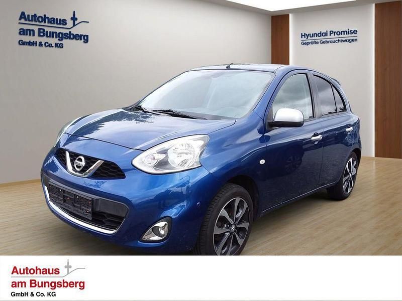 Blau Gebraucht 2016 Nissan Micra N-TEC Kleinwagen | 7.990 € (Etwas zu teuer) - Bild 1/3