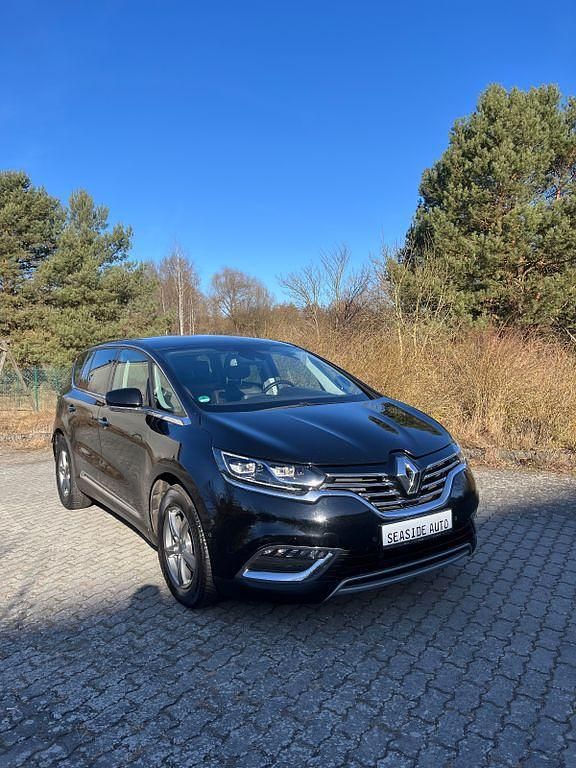 Gebraucht Renault Espace Intens 160 PS (117 kW) 2017 Schwarz Van / Kleinbus