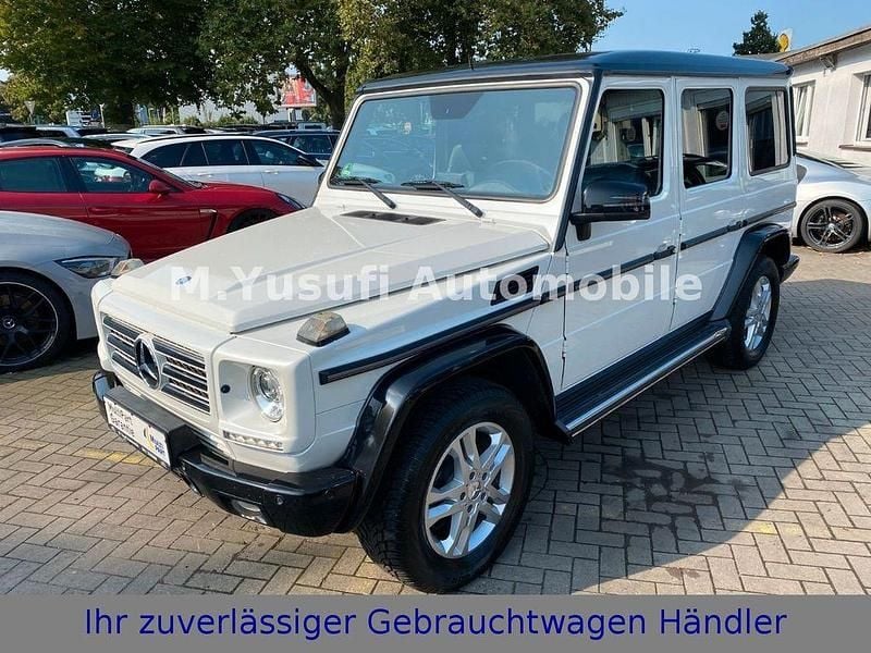 Designo mysticweiß 2 Gebraucht 2015 Mercedes G350 Edition SUV | 49.999 € - Bild 1/4