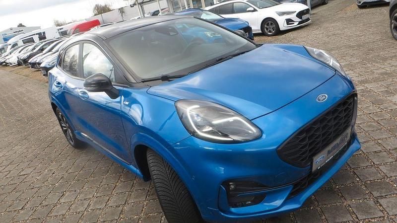Gebraucht Ford Puma ST-Line X 125 PS (91 kW) 2022 Blau SUV