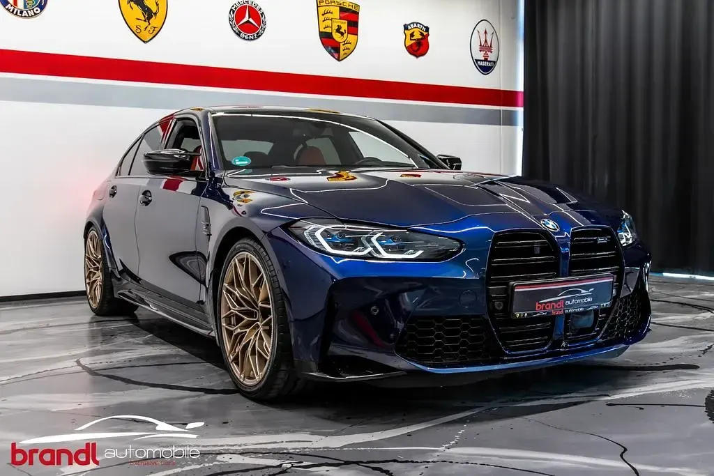 Usata BMW M3 Competition Edition 510 CV (375 kW) 2021 Blu Berlina