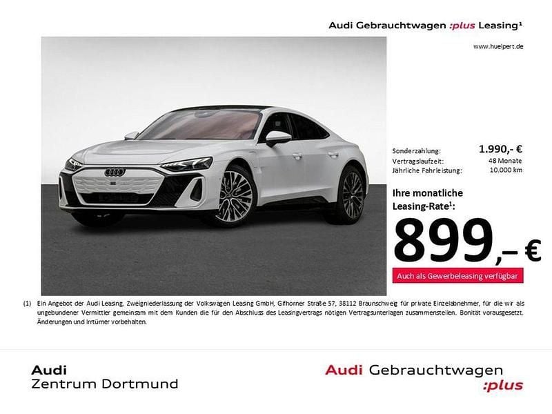 Weiß Gebraucht 2025 Audi e-tron GT quattro Sport Limousine | 102.395 € - Bild 1/4