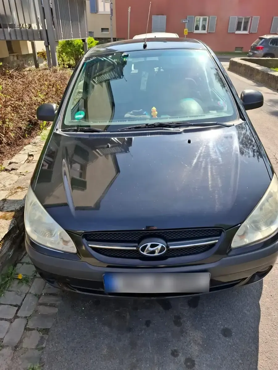 Gebraucht Hyundai Getz 67 PS (49 kW) 2008 Schwarz Kleinwagen