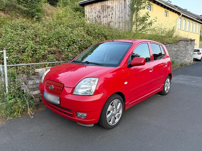 Rot Gebraucht 2007 Kia Picanto 2 Kleinwagen | 499 € (Superpreis) - Bild 1/4