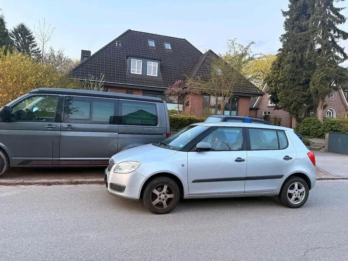 Gebraucht Skoda Fabia 69 PS (50 kW) 2010 Grau Kleinwagen