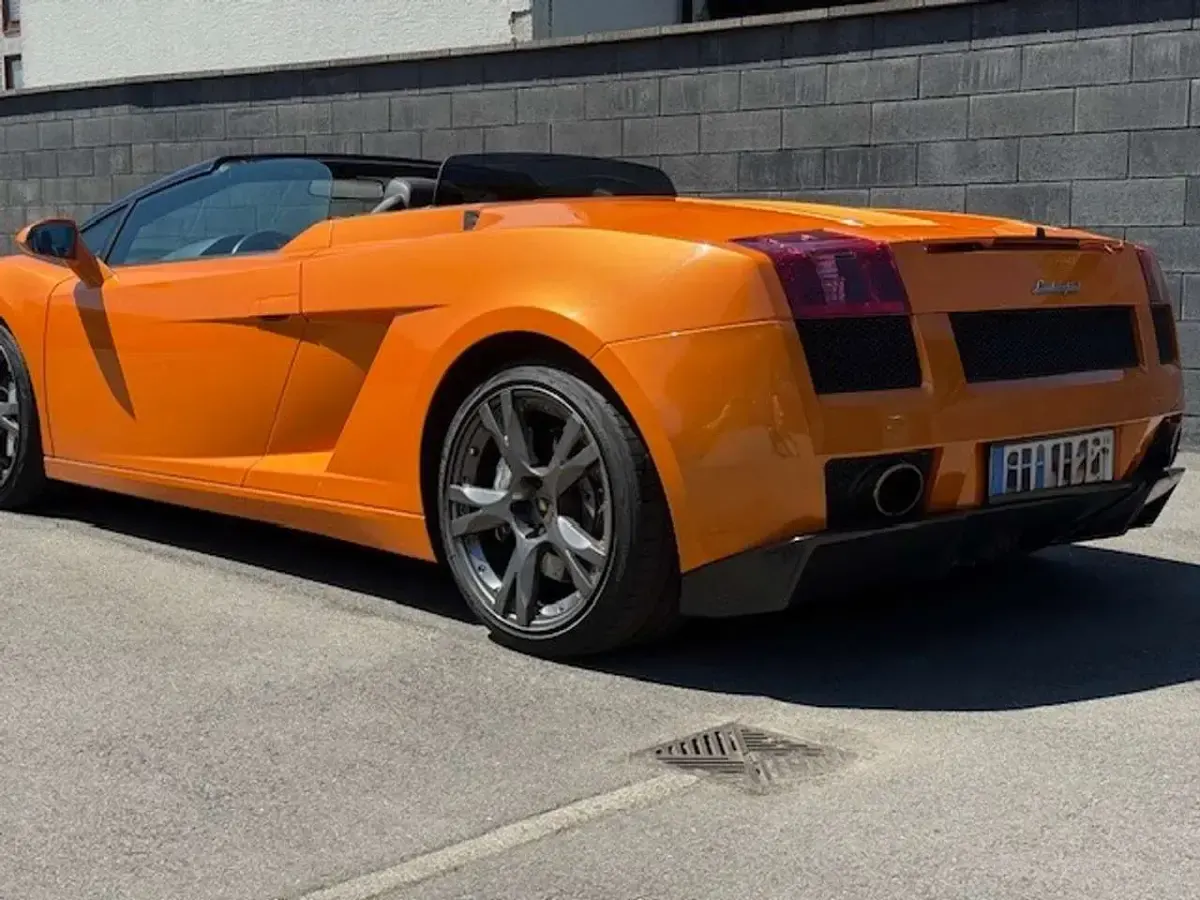 Gebraucht Lamborghini Gallardo 519 PS (381 kW) 2011 Orange Cabrio