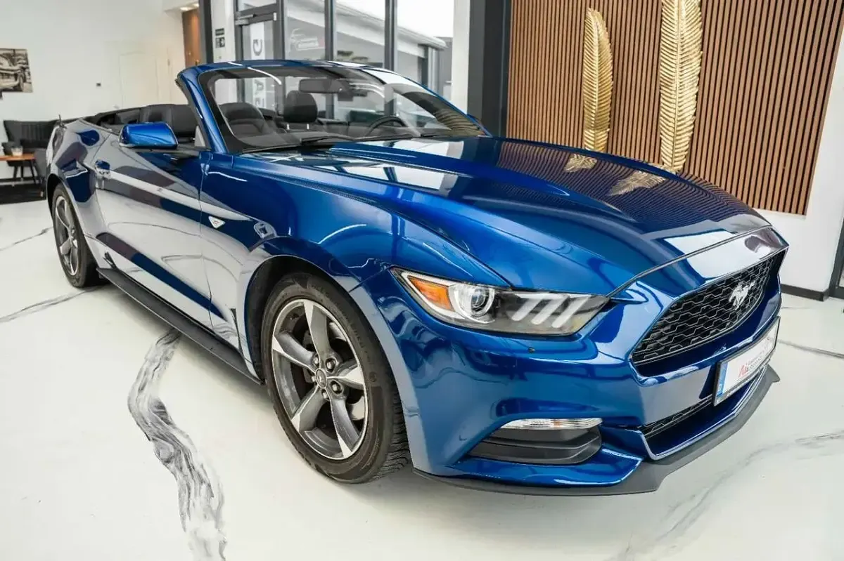 Occasion Ford Mustang 305 ch (224 kW) 2015 Bleue Cabriolet
