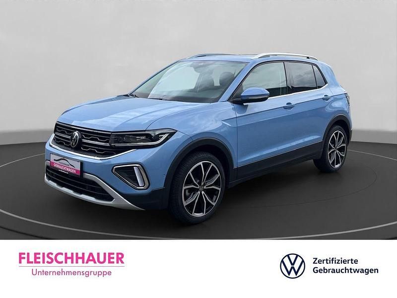 Blau Gebraucht 2024 VW T-Cross Style SUV | 24.890 € (Etwas zu teuer) - Bild 1/4