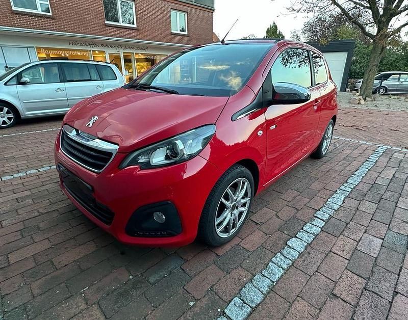 Rot Gebraucht 2017 Peugeot 108 Style Kleinwagen | 7.490 € (Fairer Preis) - Bild 1/4