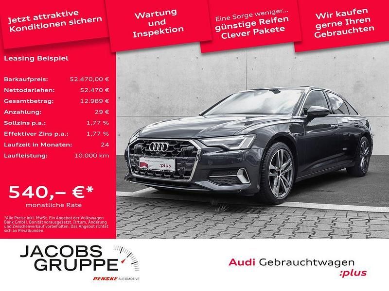 Manhattangrau metallic Gebraucht 2024 Audi A6 Advanced Plus Limousine | 52.470 € - Bild 1/4