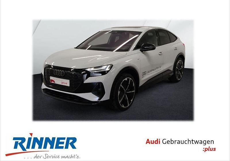 Weiss Gebraucht 2025 Audi Q4 e-tron Ambiente SUV | 66.490 € - Bild 1/4