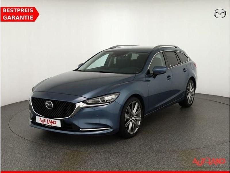 Gebraucht Mazda 6 Sports-Line 165 PS (121 kW) 2022 Blue reflex (metallic) Kombi
