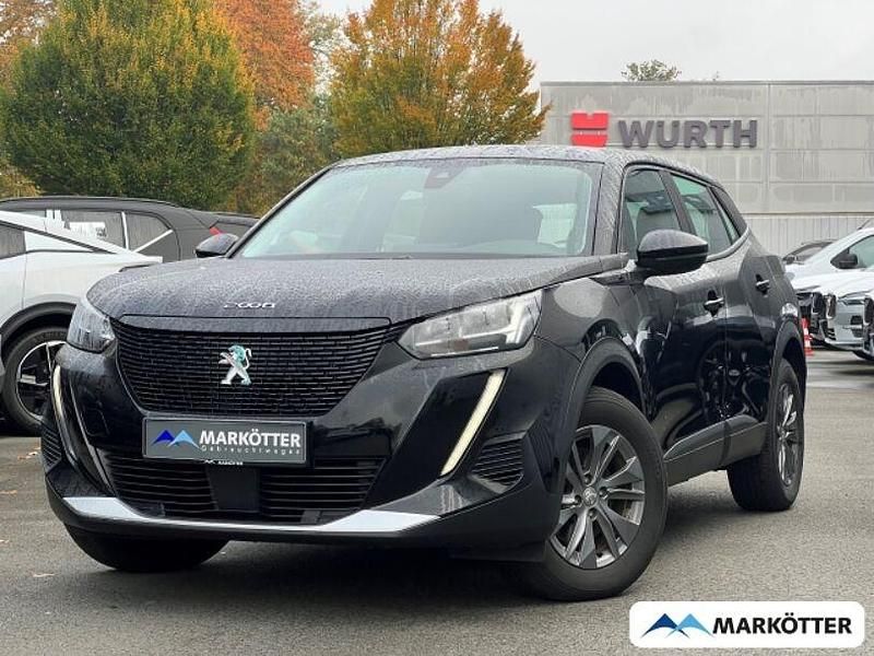 Schwarz Gebraucht 2021 Peugeot e-2008 Active SUV | 14.990 € (Guter Preis) - Bild 1/4
