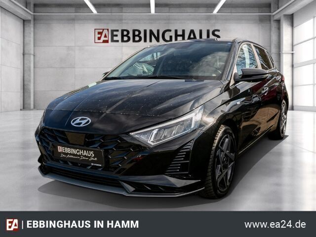Schwarz Gebraucht 2023 Hyundai i20 Prime Limousine | 23.990 € (Teuer) - Bild 1/2