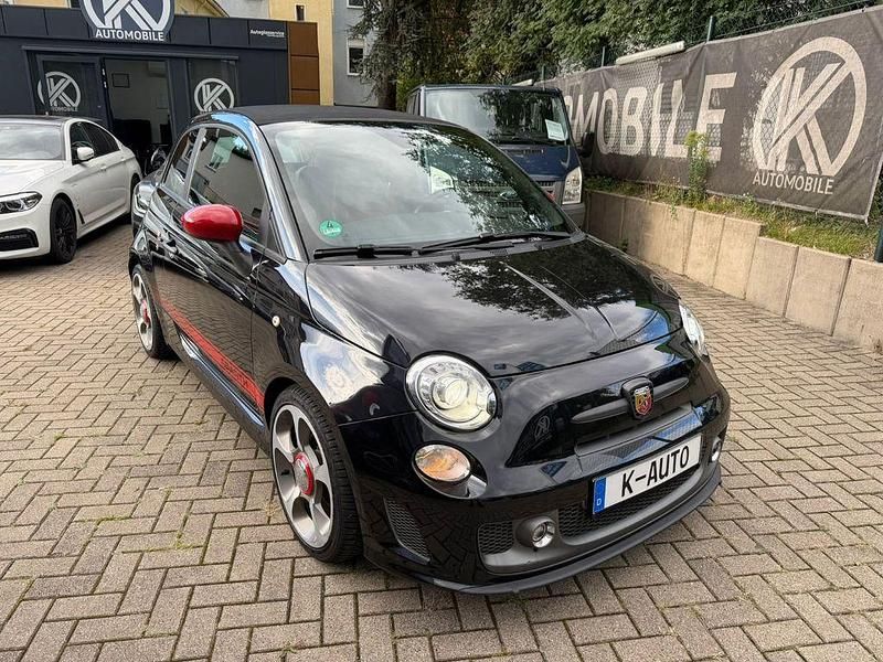 Schwarz Gebraucht 2015 Abarth 595C Competizione Cabrio | 10.950 € (Guter Preis) - Bild 1/4