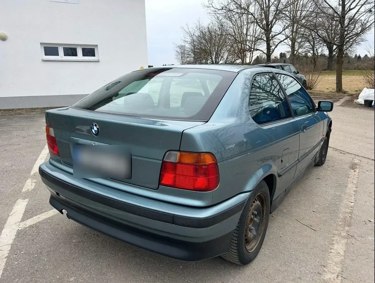 Gebraucht BMW 316 102 PS (75 kW) 1996 Blau Coupé
