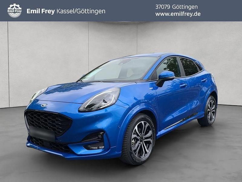 Desert island blue metallic Gebraucht 2024 Ford Puma ST-Line SUV | 23.450 € (Guter Preis) - Bild 1/4