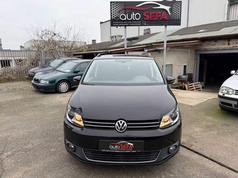 Schwarz Gebraucht 2014 VW Touran Comfortline Van / Kleinbus | 9.490 € (Fairer Preis) - Bild 1/4