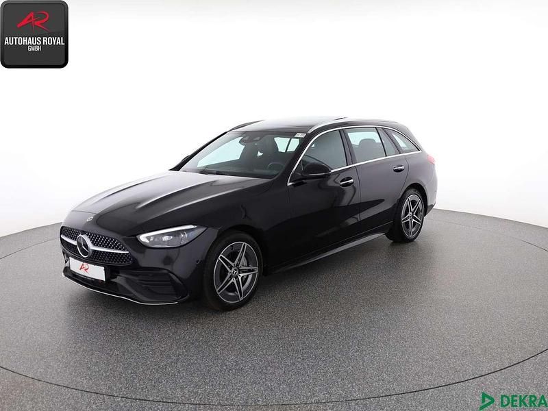 Schwarz Gebraucht 2024 Mercedes C220 AMG Kombi | 39.840 € (Etwas zu teuer) - Bild 1/4