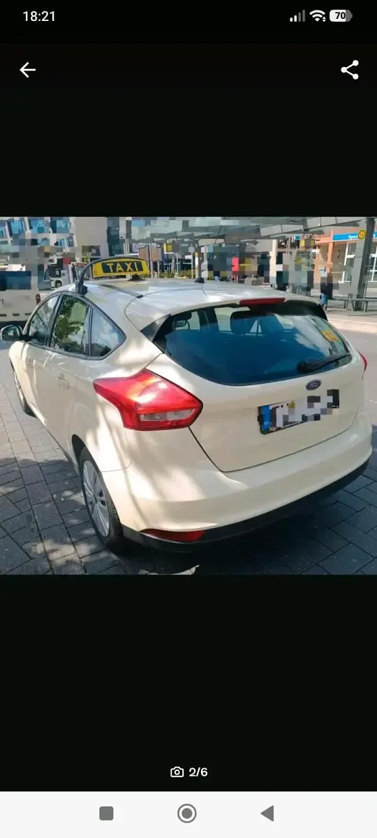 Używany Ford Focus 95 KM (69 kW) 2017 Żółty Sedan/Limuzyna