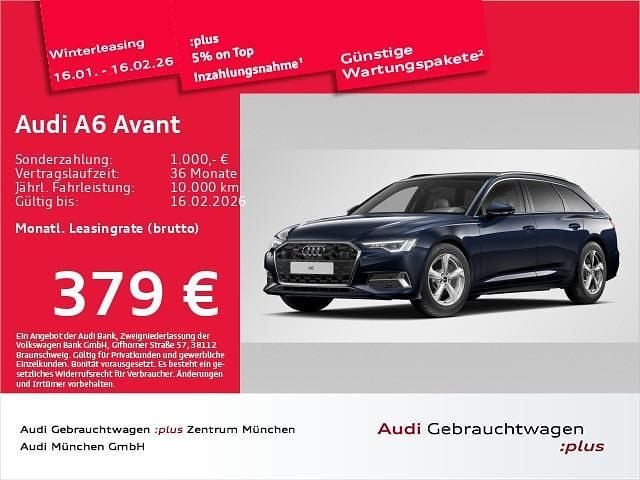 Firmamentblau metallic Gebraucht 2025 Audi A6 Advanced Kombi | 49.479 € (Guter Preis) - Bild 1/1