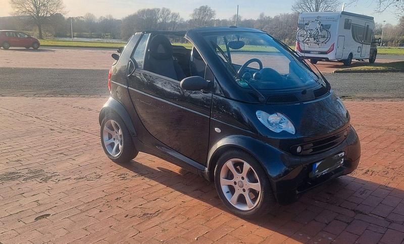 Blau Gebraucht 2004 Smart ForTwo Cabrio Cabrio | 2.250 € (Fairer Preis) - Bild 1/4